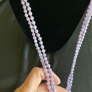 Amethyst Bead Necklace